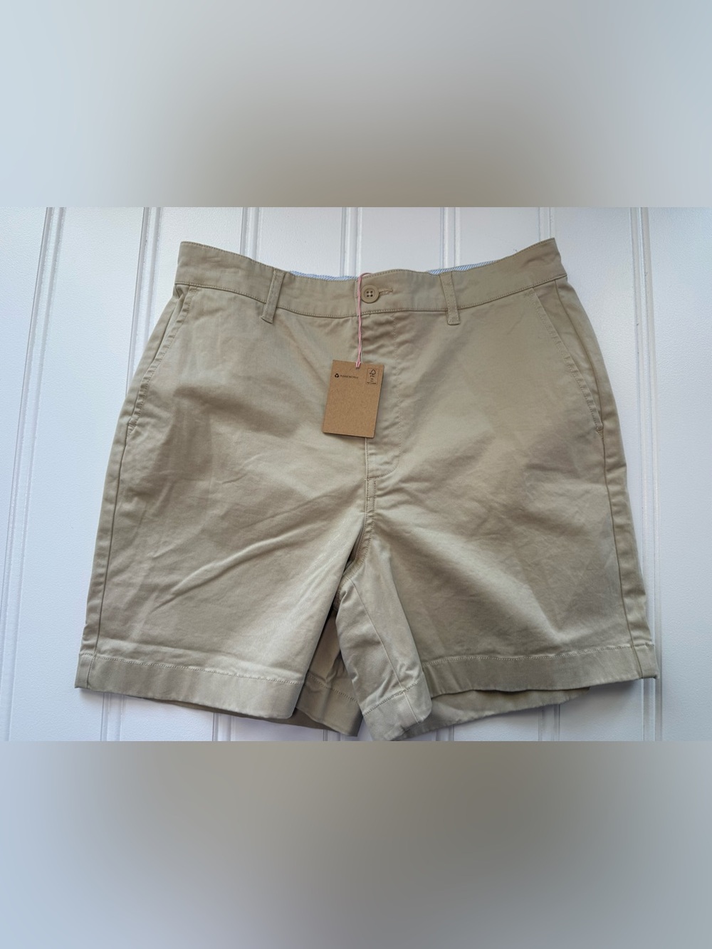 Boden Women's Barnsbury Chino Shorts US 8 Khaki NEW